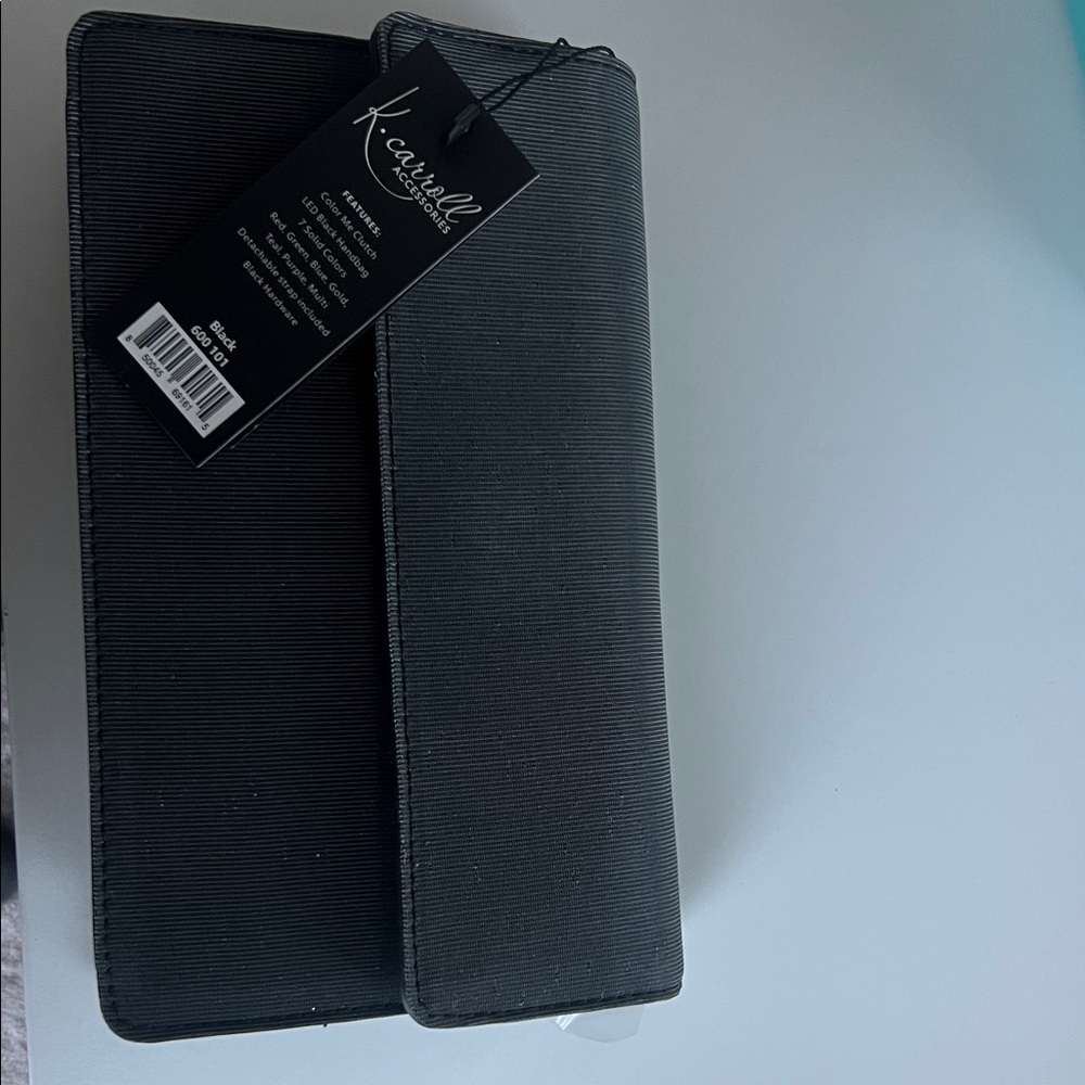 K. Carroll Black Clutch Wallet